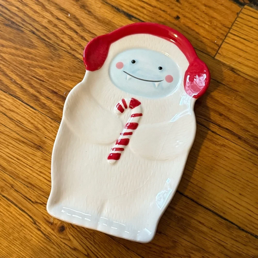Merrymakers Exclusive Abominable Snowman Collection Spoon Rest - Picture 1 of 3